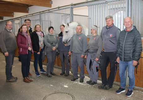 Betriebsbesuch am Heldenberg